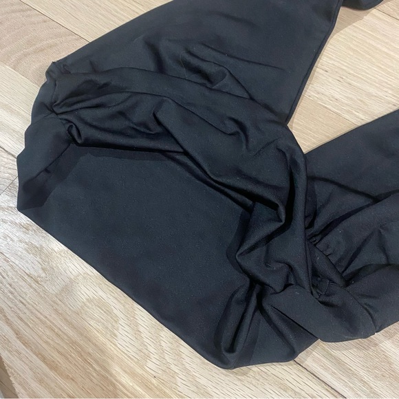 Black Halter Top - Picture 3 of 7